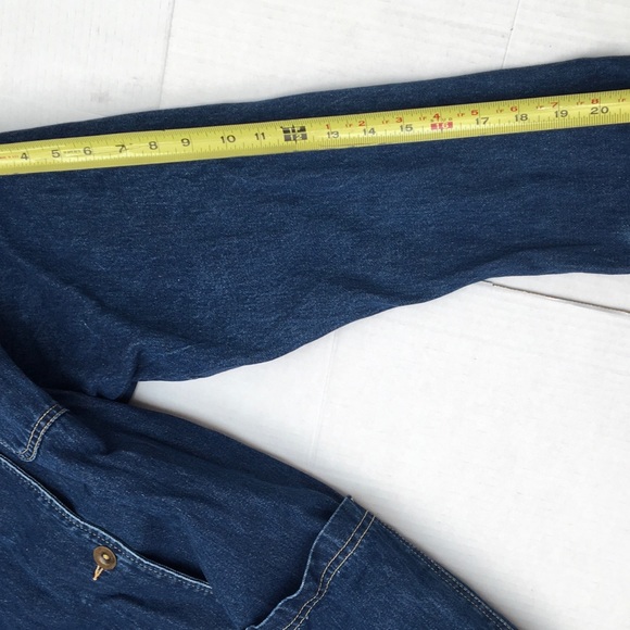 Vintage Lee Denim Jeans Dress Size Small - Picture 11 of 14